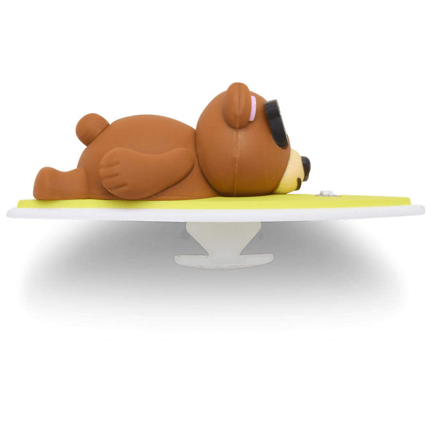 Crocs|3D Surfing Bear Jibbitz™ charms