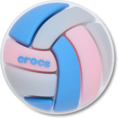 Crocs|3D Pastel Volleyball Jibbitz™ charms