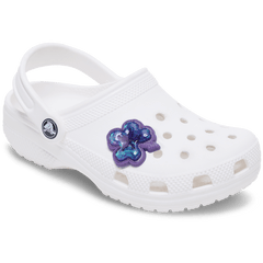 Crocs|Squish Purple Hibiscus Jibbitz™ charms