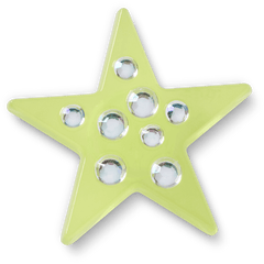 Crocs|Green Gem Star Jibbitz™ charms