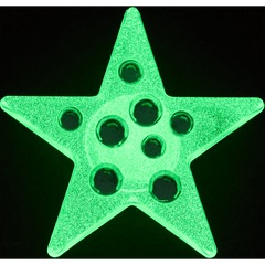 Crocs|Green Gem Star Jibbitz™ charms
