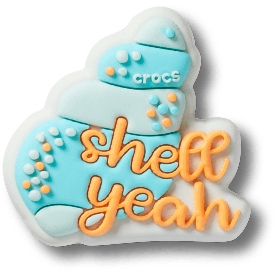 Crocs|Shell Yeah Jibbitz™ charms