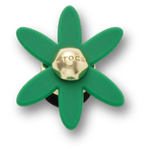 Crocs|Retro Green Spinner Flower Jibbitz™ charms