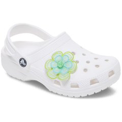 Crocs|Green Mesh Flower Jibbitz™ charms