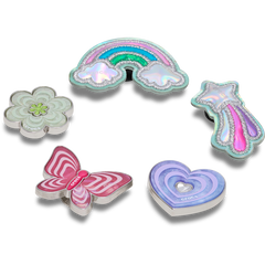Crocs|Funky Girly Icons 5 Pack Jibbitz™ charms