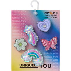 Crocs|Funky Girly Icons 5 Pack Jibbitz™ charms