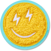Crocs|Mega Chenille Happy Face Jibbitz™ charms