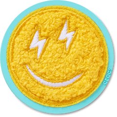 Crocs|Mega Chenille Happy Face Jibbitz™ charms