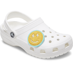 Crocs|Mega Chenille Happy Face Jibbitz™ charms