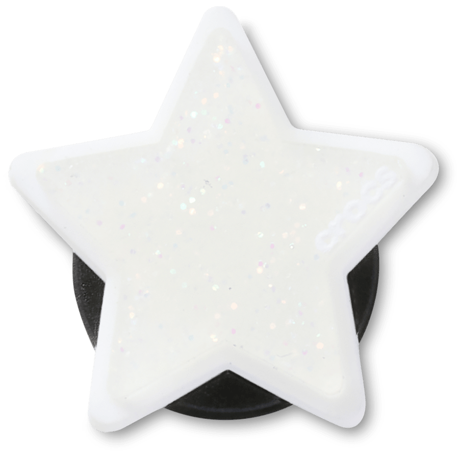 Crocs|Silver Bright Star Jibbitz™ charms