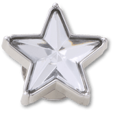 Crocs|Silver Gem Sparkle Star Jibbitz™ charms
