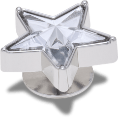 Crocs|Silver Gem Sparkle Star Jibbitz™ charms
