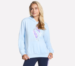 Floral Diamond Pullover Hoodie | Skechers on sale