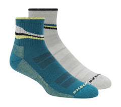 2 Pack Men's Quarter Trail Socks | Skechers discount