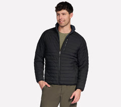 GO SHIELD Cozy Fit Altitude Reversible Jacket | Skechers US