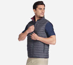 GO SHIELD Cozy Fit Altitude Reversible Vest | Skechers discount