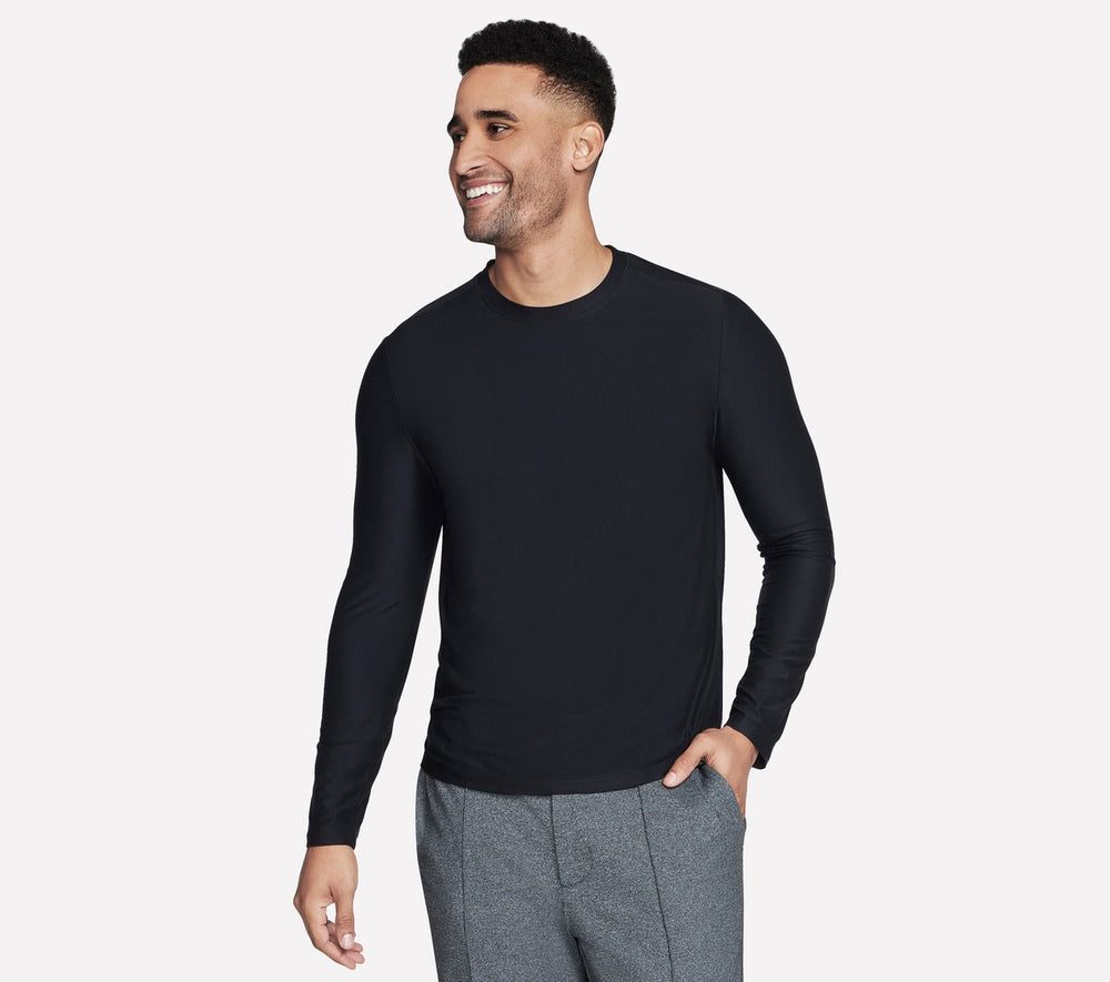 GO DRI All Day Long Sleeve Tee | Skechers US