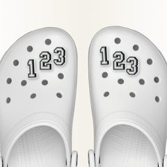 Crocs|Number 0-9 Jibbitz Shoe Charm