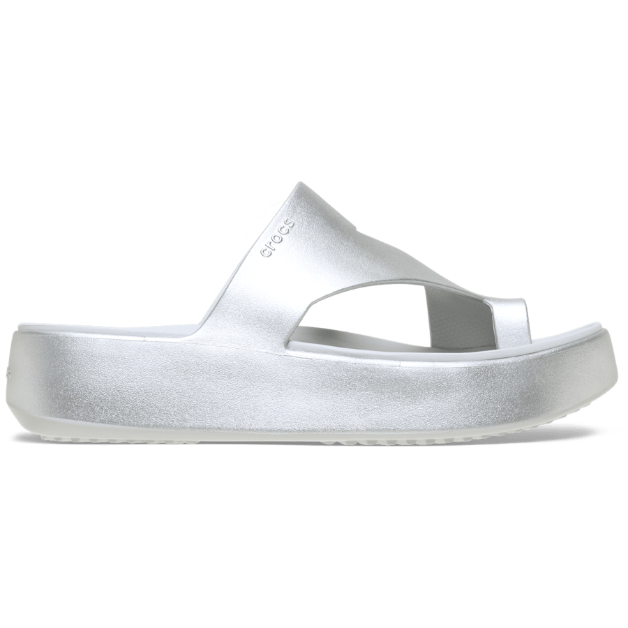Crocs|Getaway Metallic Platform Toe Loop