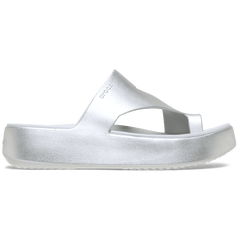 Crocs|Getaway Metallic Platform Toe Loop