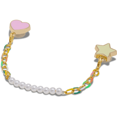 Crocs|Pearl and Rainbow Bag Chain