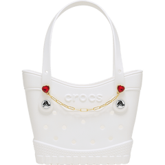 Crocs|Gold Paperclip Bag Chain
