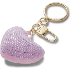 Crocs|Plush Gem Heart Bag Charm