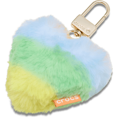 Crocs|Plush Heart Bag Charm