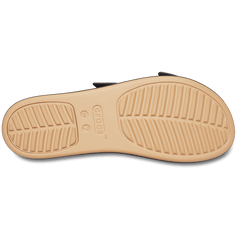 Crocs|Brooklyn Buckle Matte Wrap Low Wedge