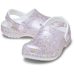 Crocs|Toddler Classic Fantasy Glitter Clog