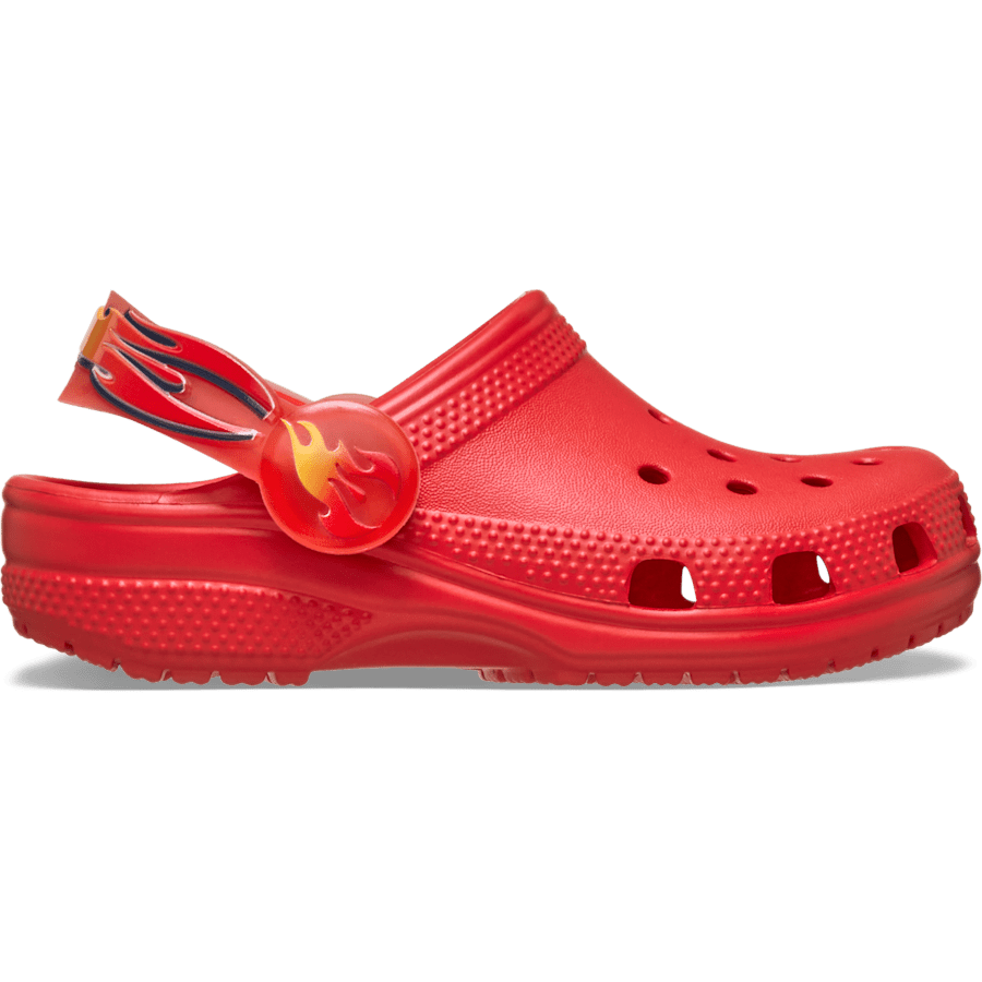 Crocs|Toddler Classic Flame Lights Backstrap Clog