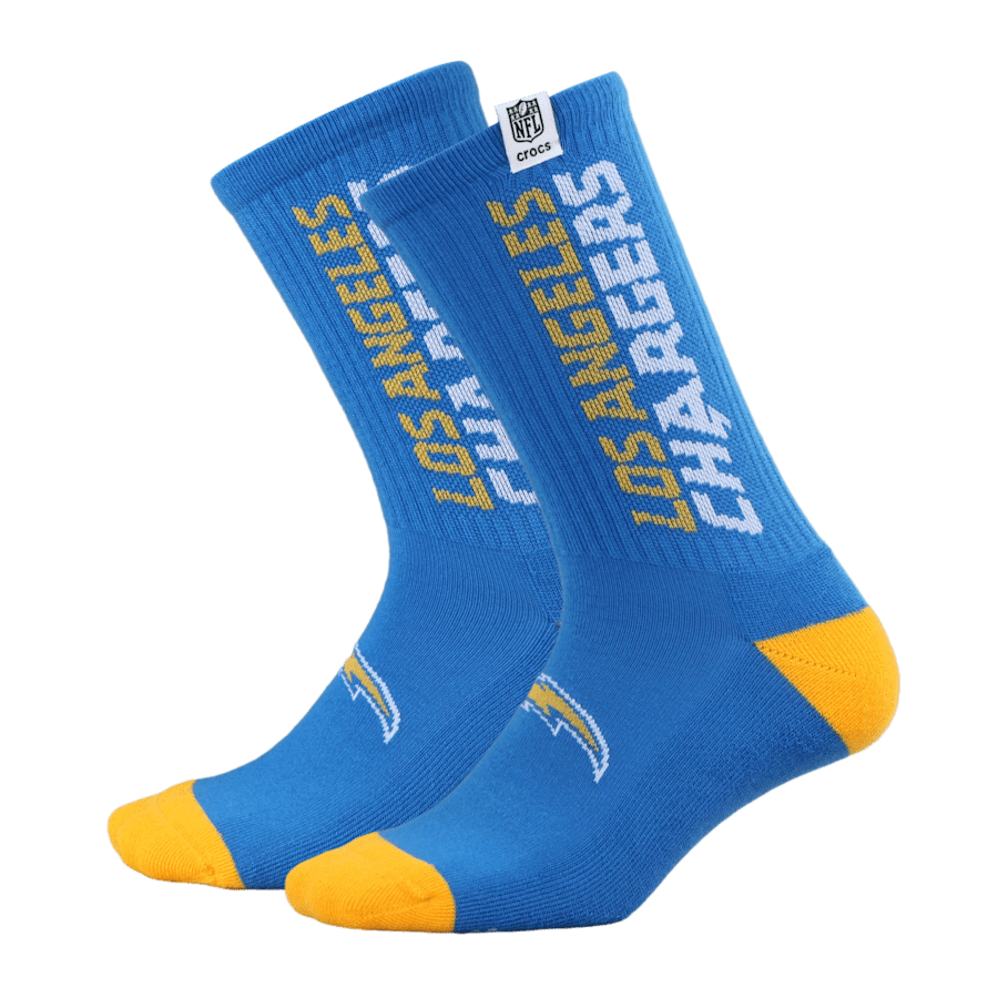 Crocs|NFL Los Angeles Chargers Crocs Socks