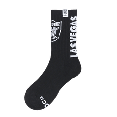 Crocs|NFL Las Vegas Raiders Crocs Socks