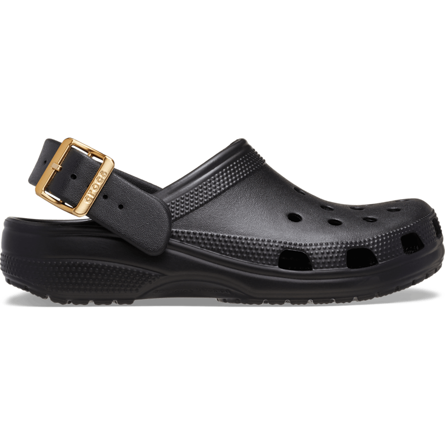 Crocs|Classic Metallic Buckle Clog