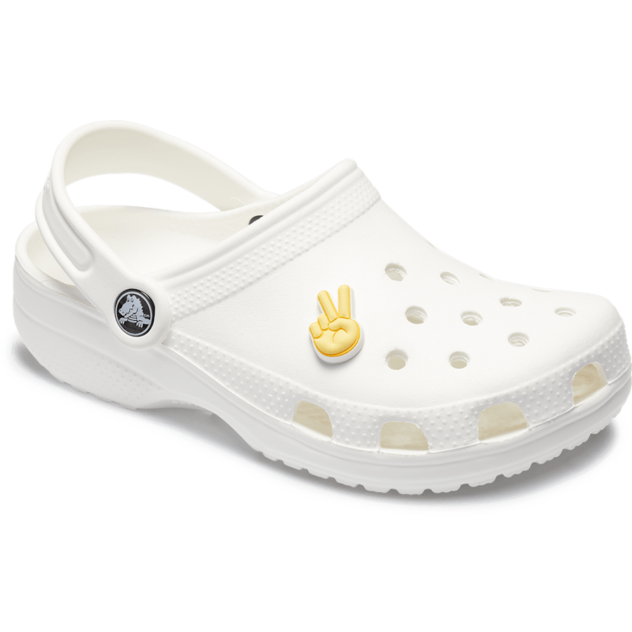 Crocs|Peace Hand Sign Jibbitz Shoe Charm