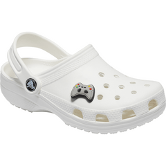 Crocs|Grey Game Controller Jibbitz Shoe Charm