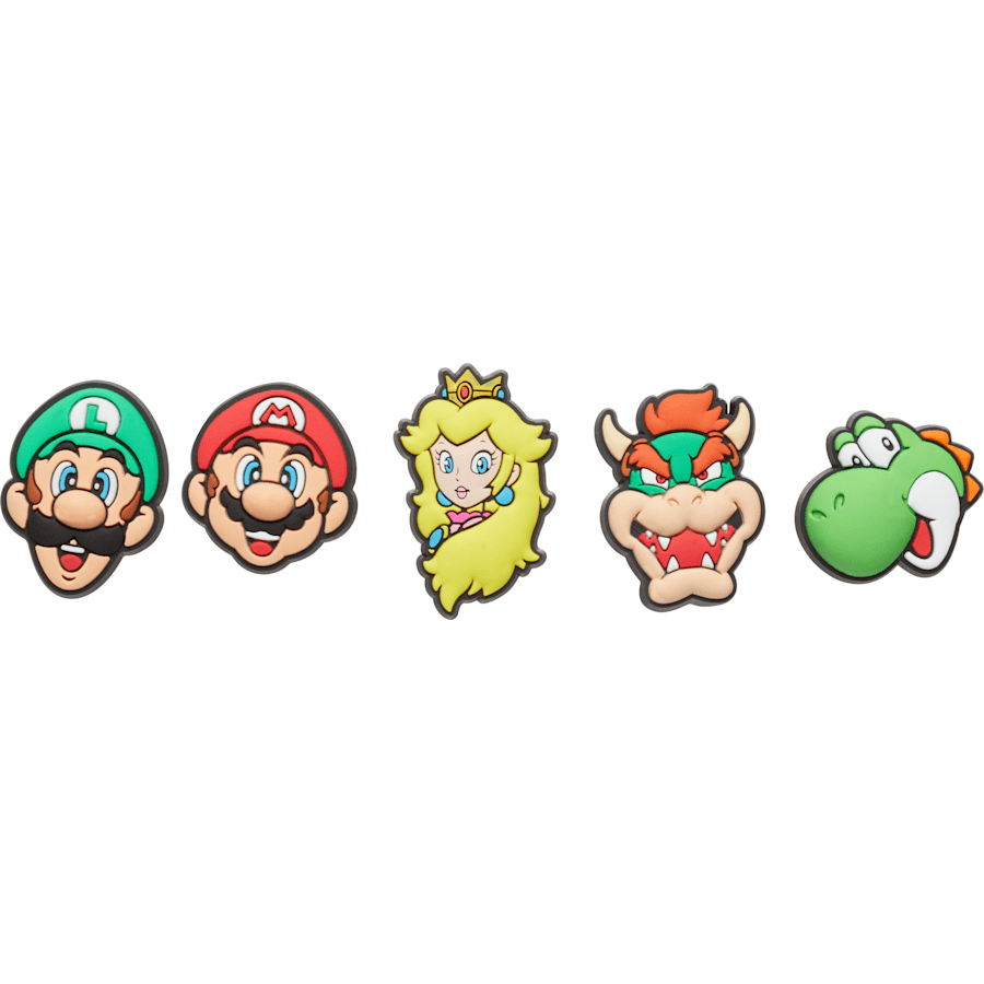 Crocs|Super Mario™ 5-Pack Jibbitz Shoe Charm