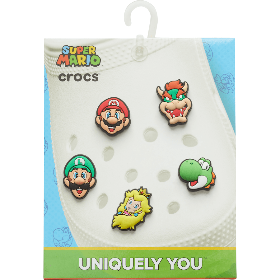Crocs|Super Mario™ 5-Pack Jibbitz Shoe Charm