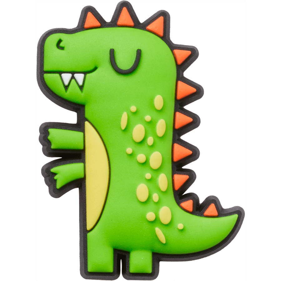 Crocs|Green Dino Jibbitz Shoe Charm