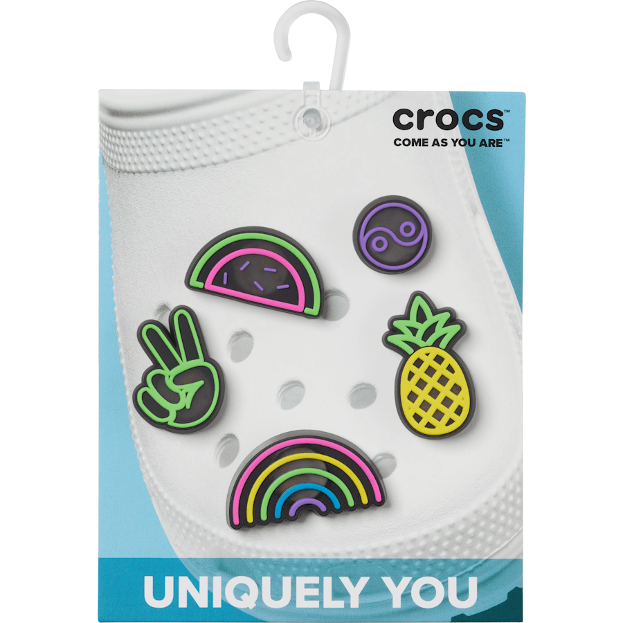 Crocs|Lights Up Fun 5 Pack Jibbitz Shoe Charm