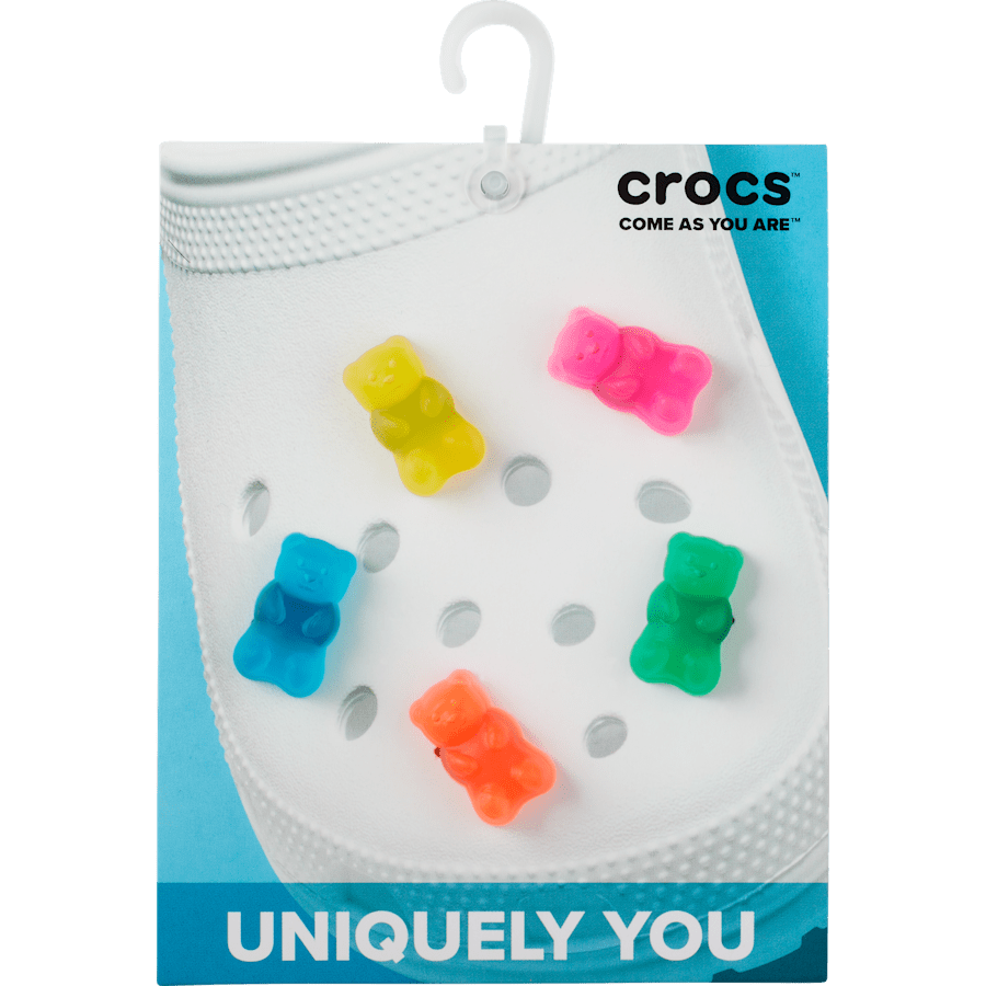 Crocs|Candy Bear 5 Pack Jibbitz Shoe Charm