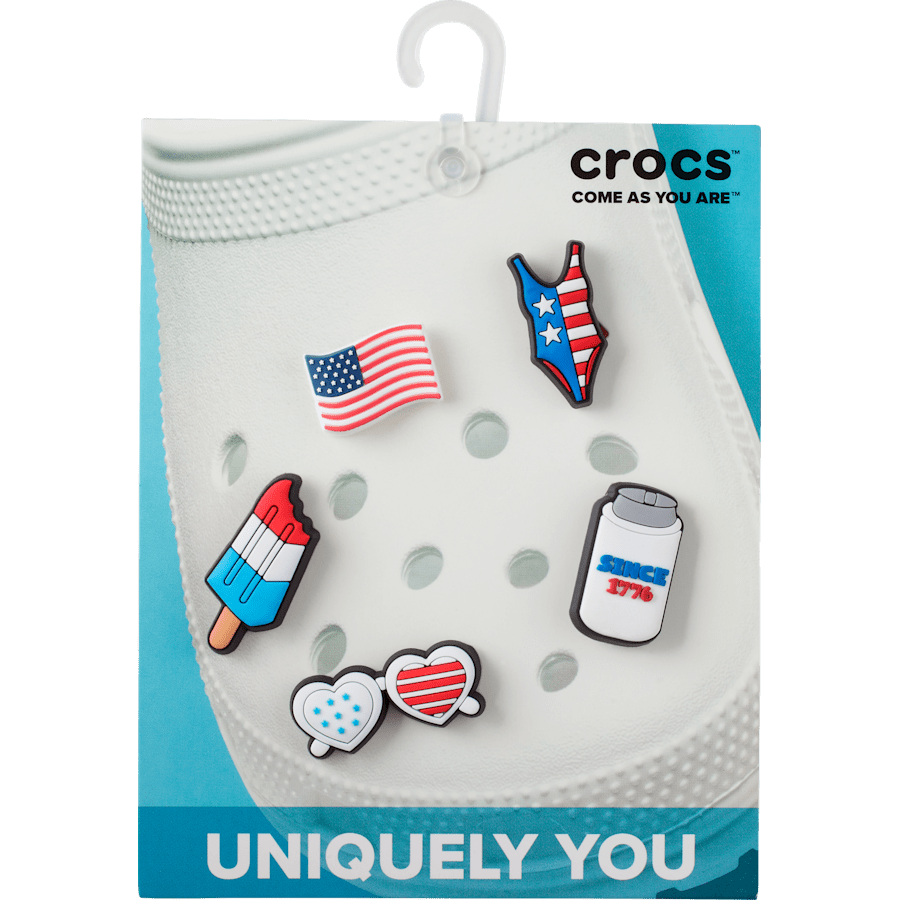 Crocs|USA 5 Pack Jibbitz Shoe Charm