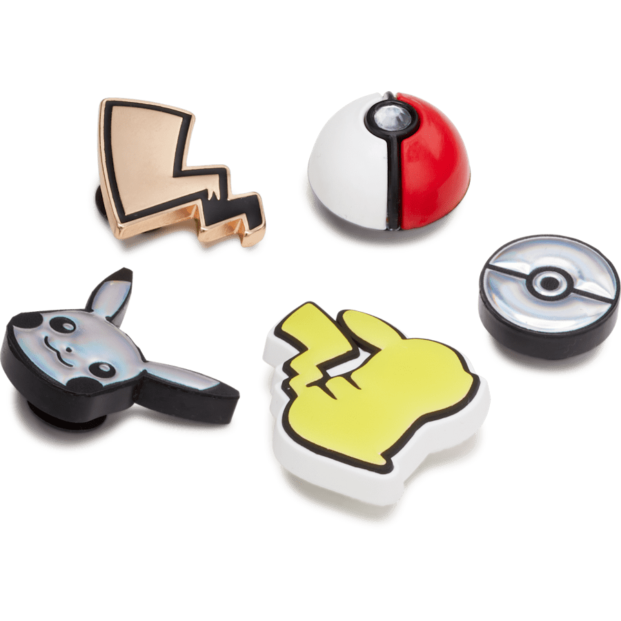 Crocs|Elevated Pokemon 5 Pack Jibbitz Shoe Charm