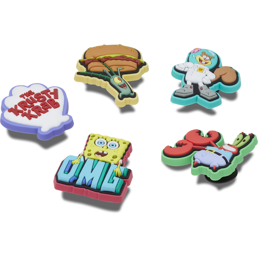 Crocs|SpongeBob 5 Pack Jibbitz™ charms