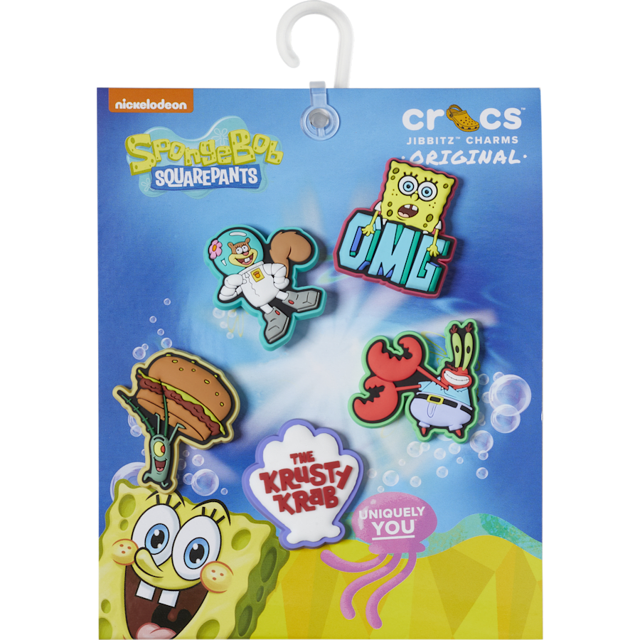 Crocs|SpongeBob 5 Pack Jibbitz™ charms
