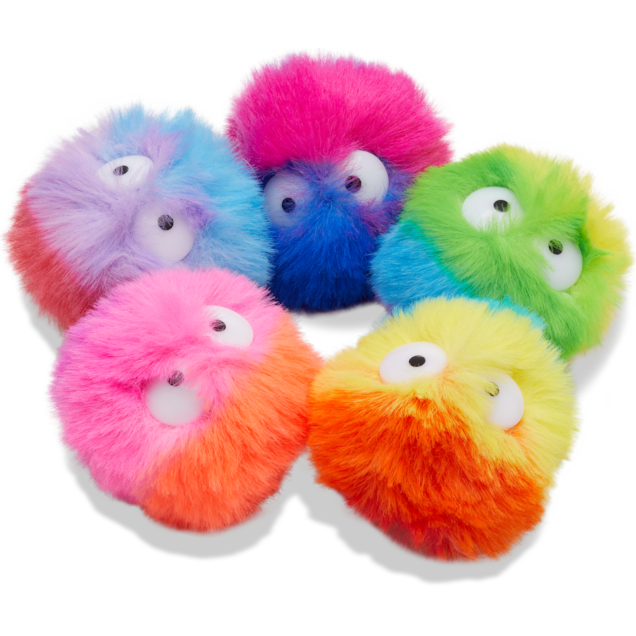 Crocs|FuzzyPuffCharacters5Pack Jibbitz Shoe Charm