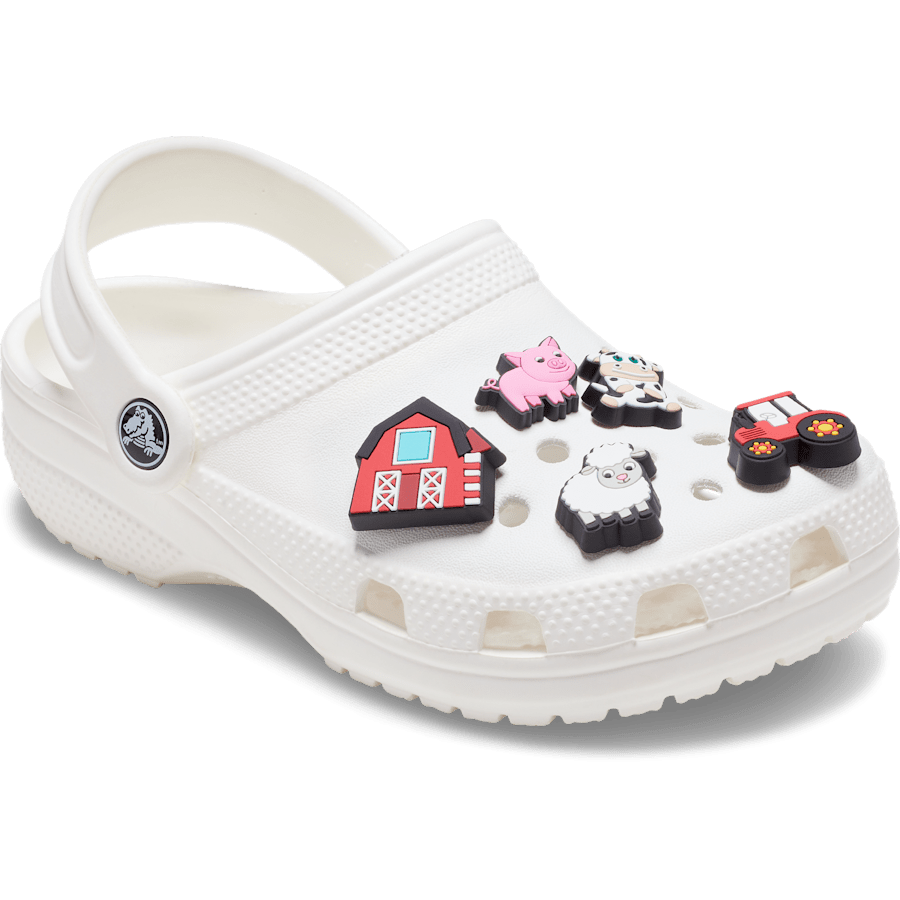 Crocs|Cutesey Farm Animal 5 Pack Jibbitz Shoe Charm
