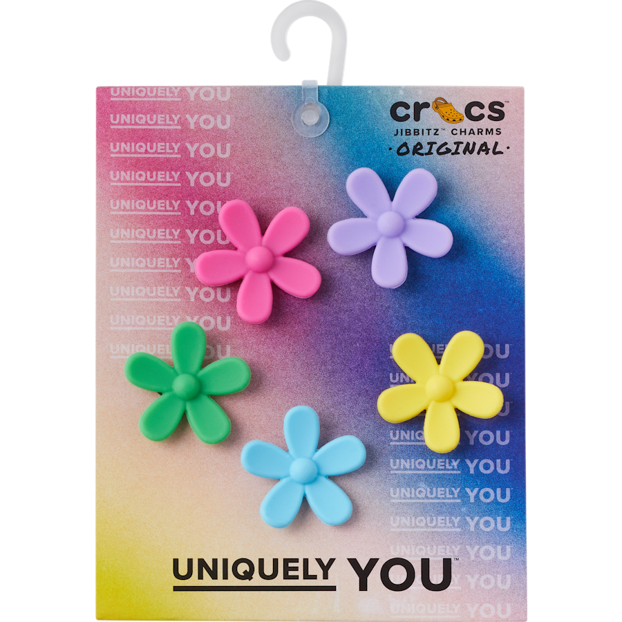 Crocs|Flower Power 5 Pack Jibbitz™ charms