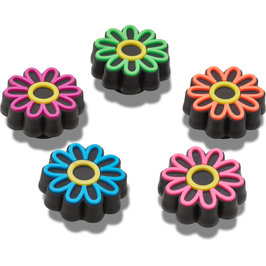 Crocs|Lights Up Daisy 5 Pack Jibbitz Shoe Charm