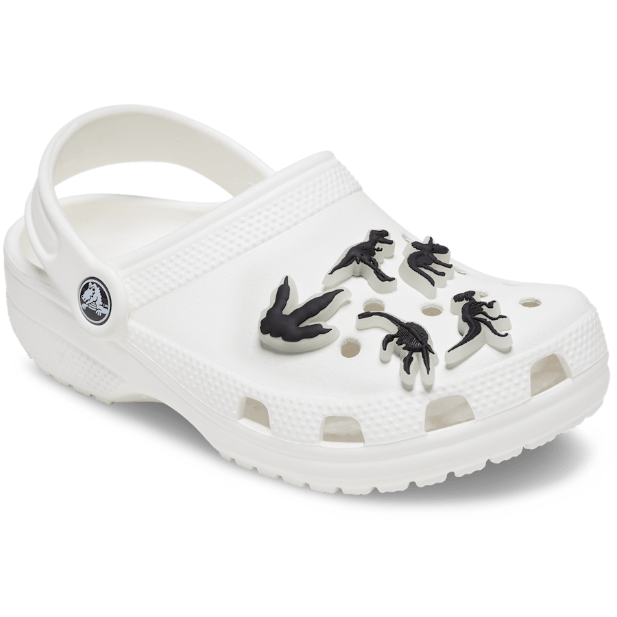 Crocs|Glow In The Dark Dino 5 Pack Jibbitz Shoe Charm